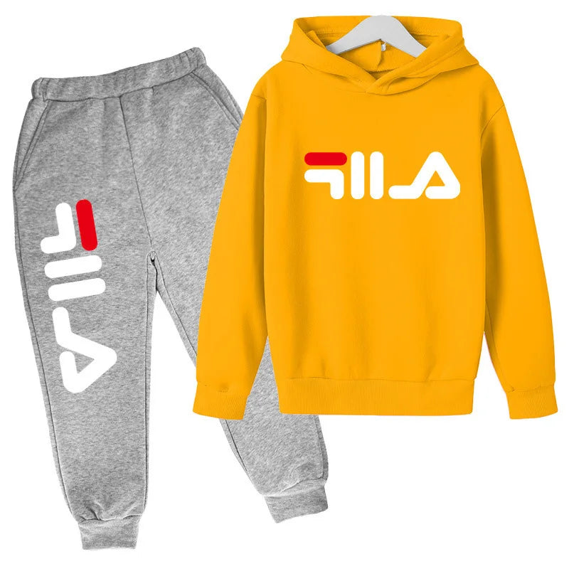 Traje Deportivo Niña 3-14 Años - Top + Pantalones Primavera