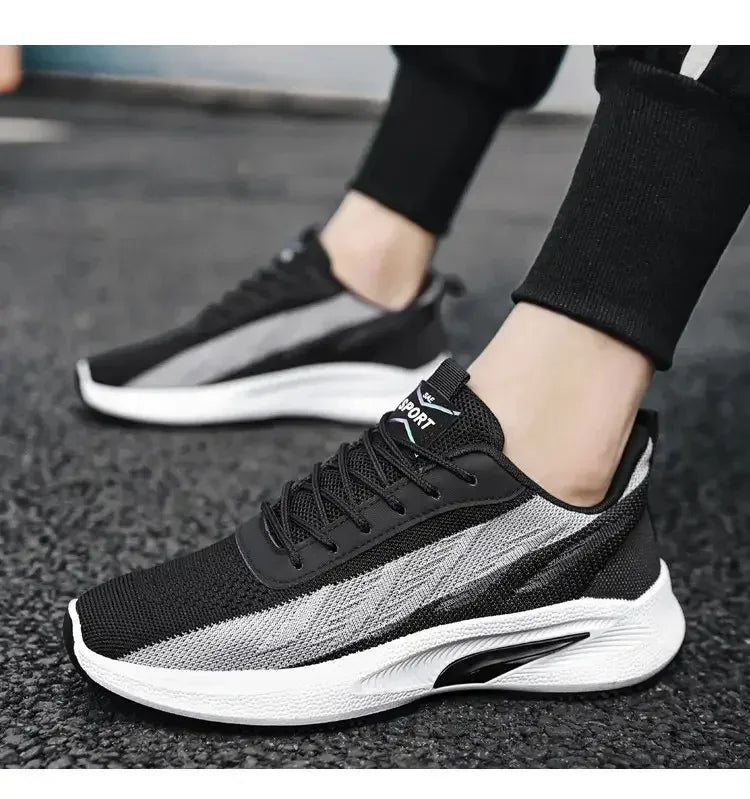 New Shoes for Men Casual Slip on Fashion Sneakers Breathable Running Shoes Outdoor Walking Training Tennis Shoes