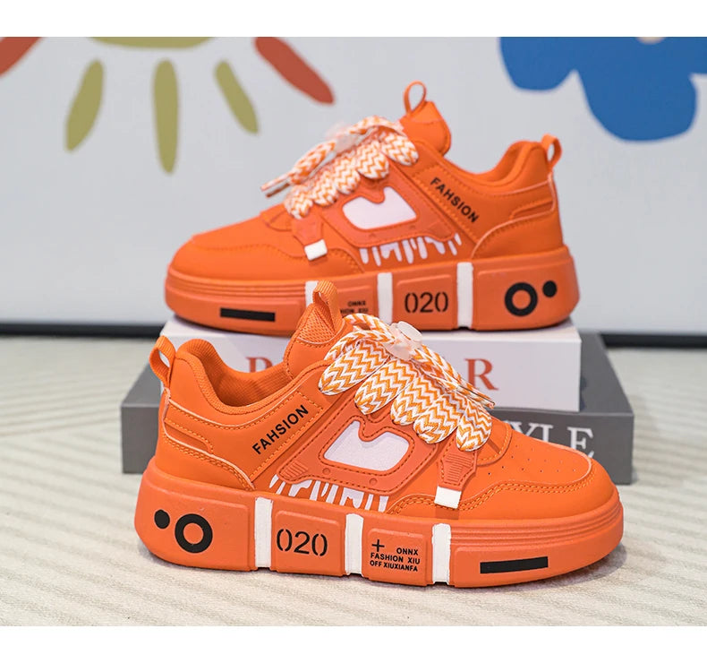 Zapatos familiares pequeños para niños, zapatos blancos para estudiantes, zapatos deportivos para niños, zapatos de tablero casuales para niños, nuevos