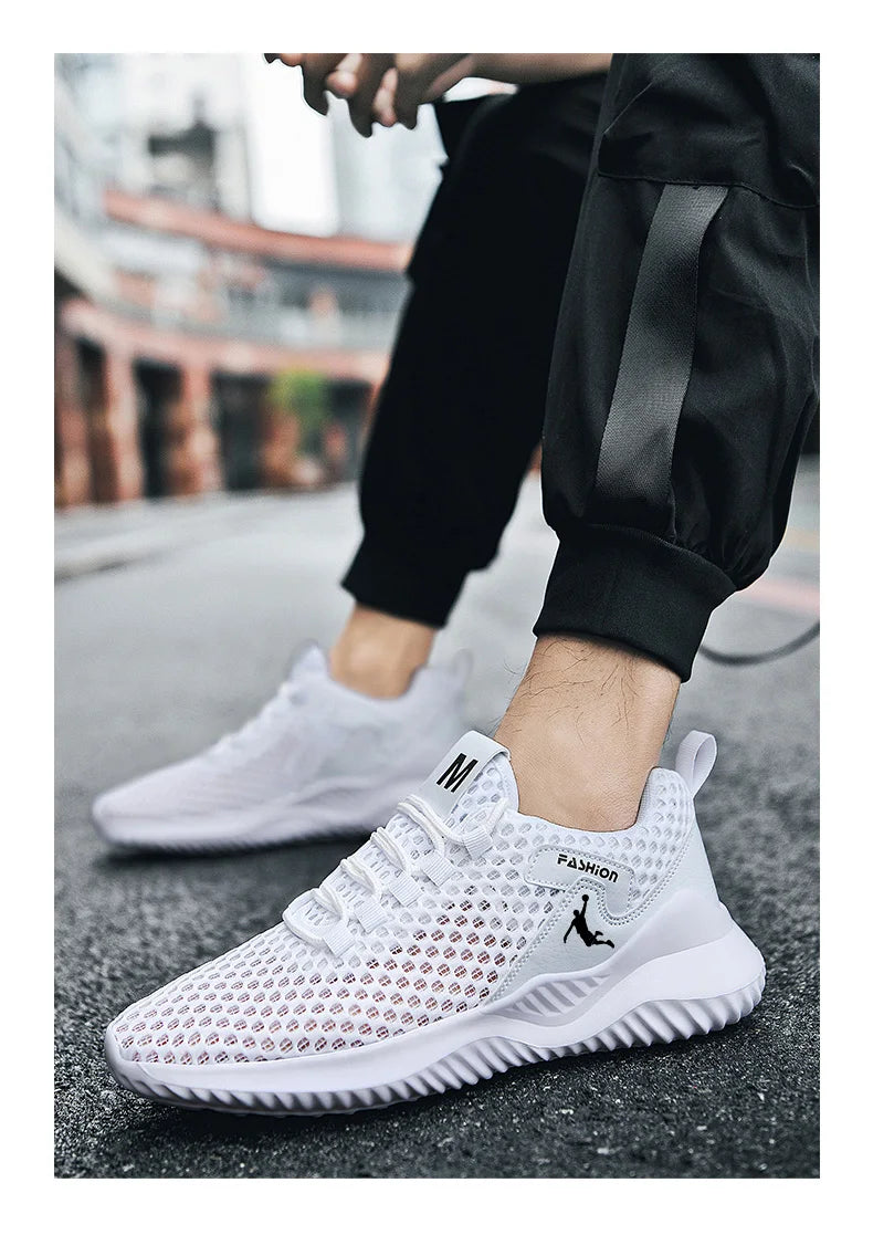 Shoes for Men White Man Cheap Shoes Running Sneakers Unisex Breathable Mesh Sports Shoes Mens Trianers Zapatillas Running Hombre